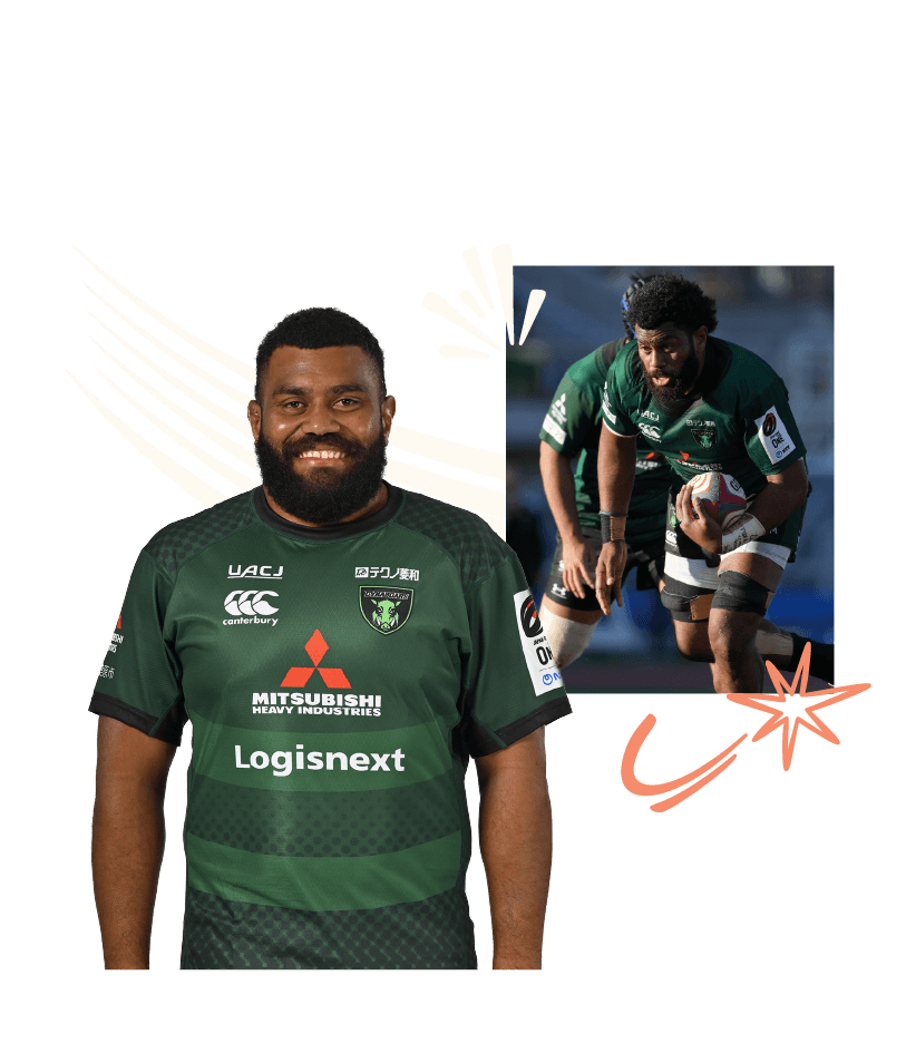 エピネリ・ウルイヴァイティ選手 愛されキャラの日本代表