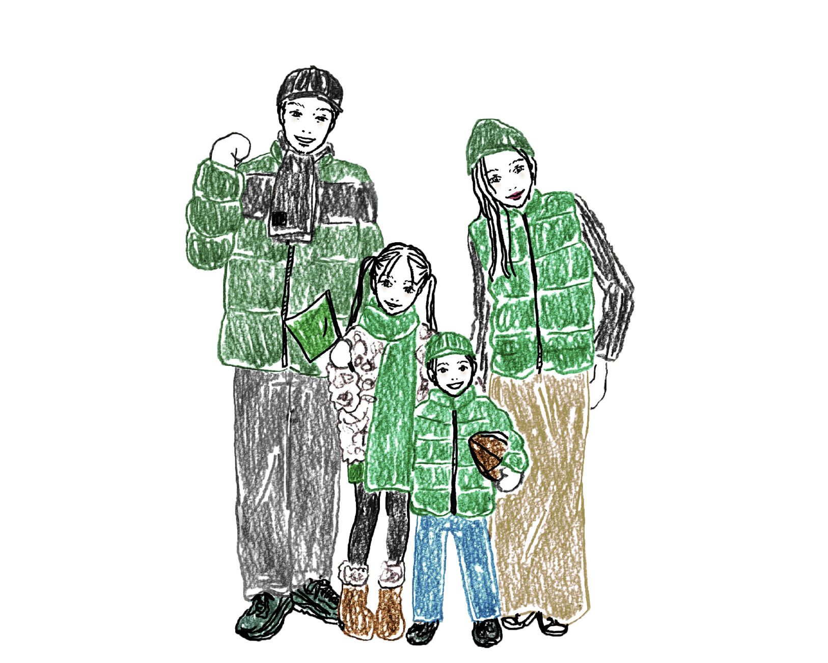 推しカラーでさりげおしゃれ観戦コーデ♪